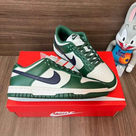 Nike Green and White Athletic Shoes - Picture 5 of 9